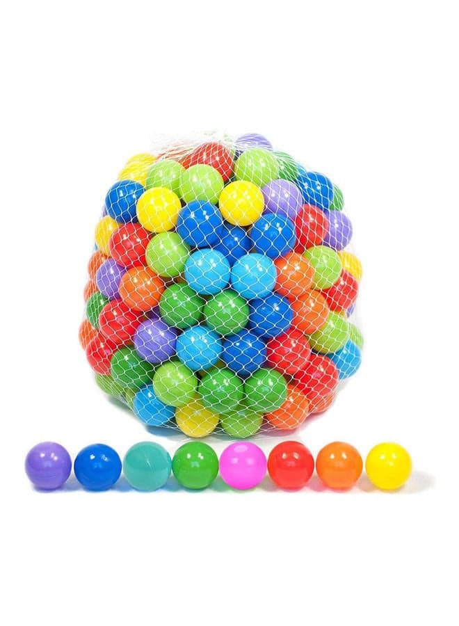50-Piece Non-Toxic BPA Free Plastic Ball Toy Balls
