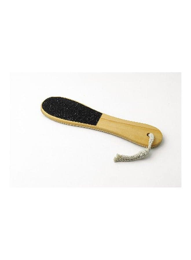 Wooden Foot File Beige Makeup Tools & Accessories
