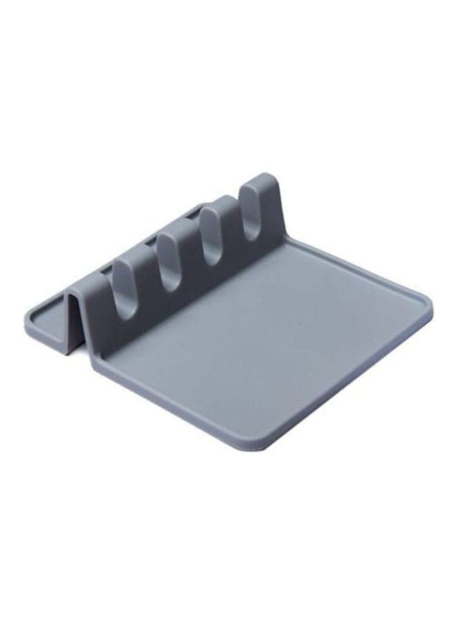 Kitchen Spoon And Scoop Organizer Holder Grey
