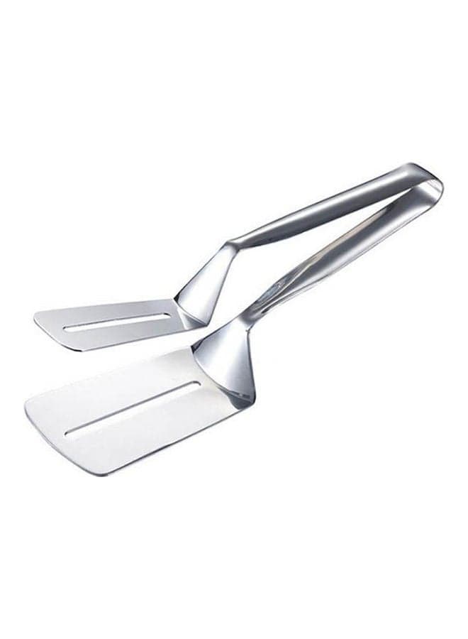 Kitchen Cooking Tools Stainless Steel Barbecue Clip Bbq Tongs Fried Shovel Bread Meat Vegetable Clamp Silver Kitchen Accessories