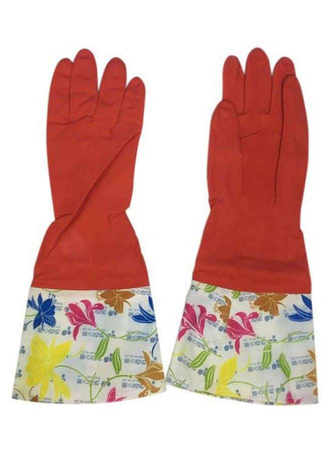 Bamm Hand Gloves Silcon 2 Pcs Red Pot Holders