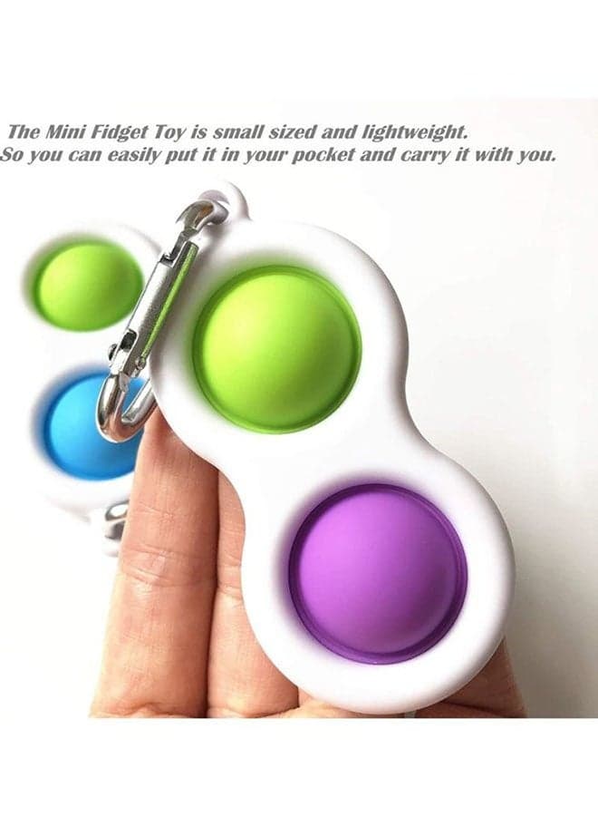 2-Piece Simple Fidget Dimple Toy Pop It (٣)