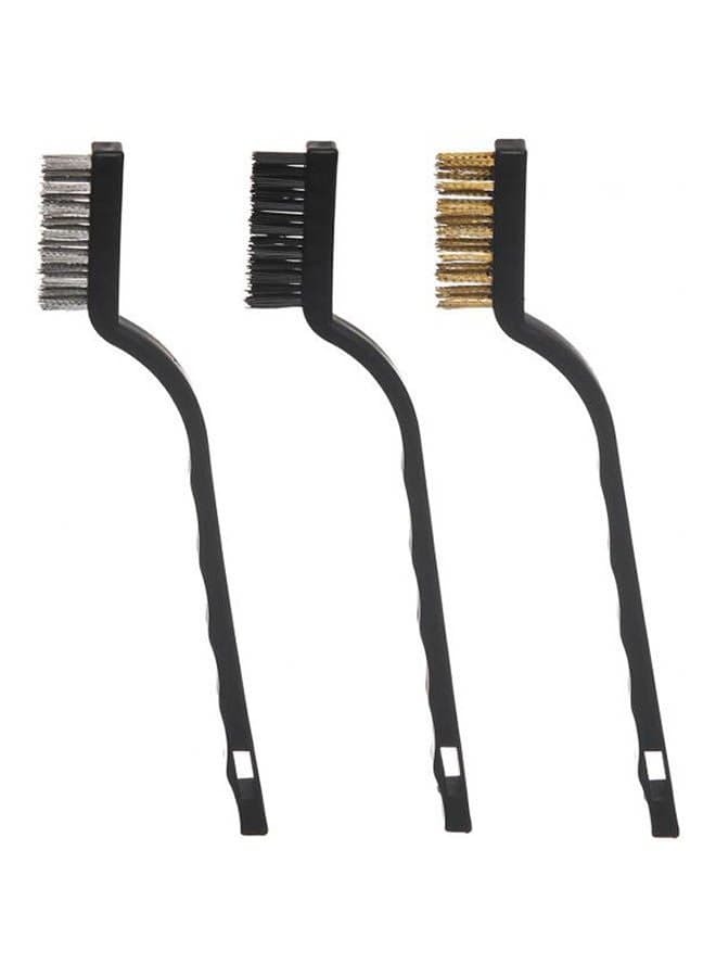 Agfa Cleaning Brushes, Set Of 3 Multicolour Kitchen Utensils & Gadgets
