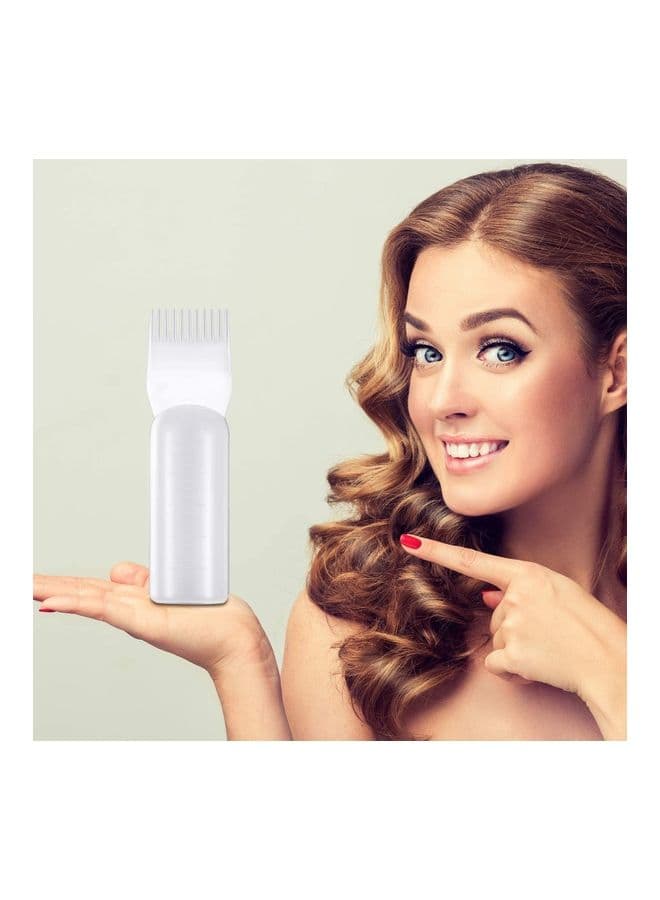 Applicator Bottle White 160ml Hair Combs (4)