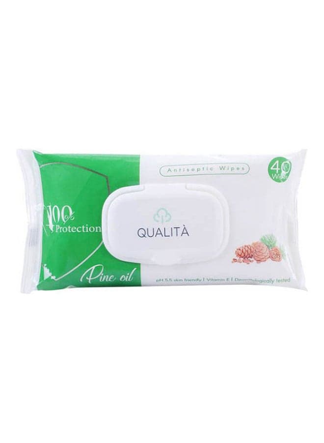 Qualita Creamy Wipes Shea Butter 40Pcs