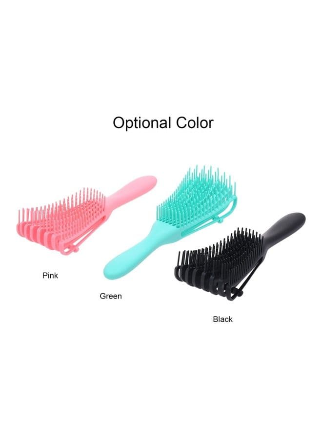 Eight-Claw Soft Scalp Massage Hair Comb Black Styling Scissors (7)