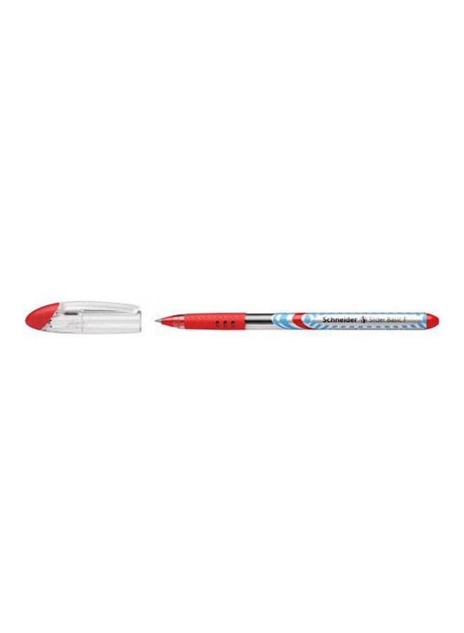 Slider Basic Ballpoint Pen (F) Red