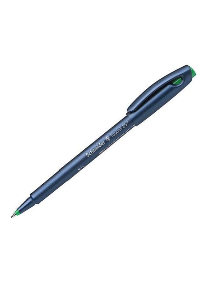 Topball 857 Rollerball Pen Green