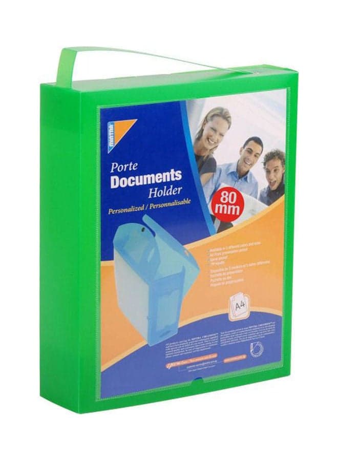 Files Holder 80 Mm Green Filing Envelopes