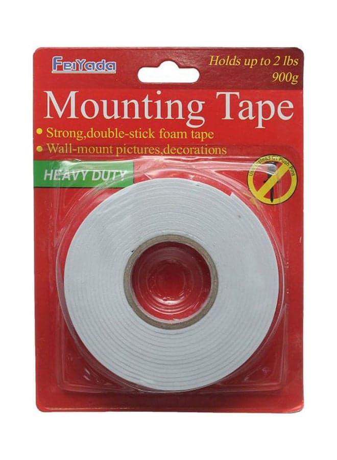 Heavy Duty Double Stick Foam Mounting Tape Red Gift Wrap Ribbons