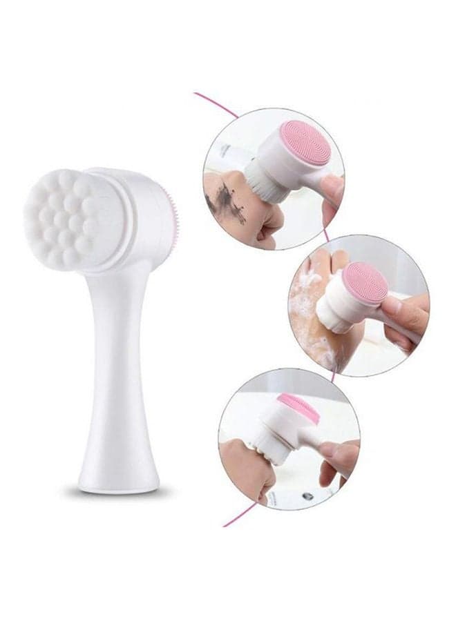 Manual Facial Cleansing Pore Cleansing Face Brush Multicolour 9.7cm Face Brushes & Sponges (3)
