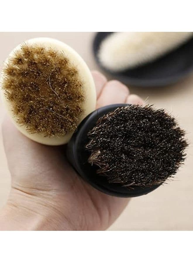Beard Brush for Men Black/Brown 30grams Hair Brushes (٣)
