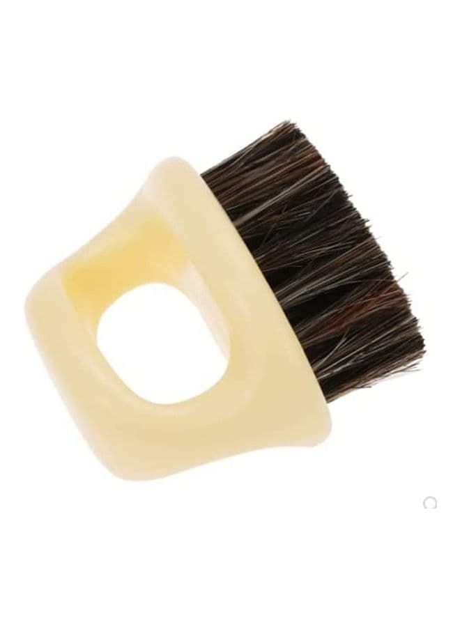 Beard Brush for Men Brown/Yellow 30grams Hair Brushes (٣)