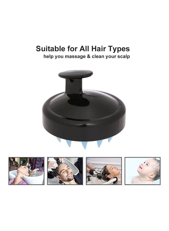 Hair Washing Cleaning Shampoo Brush Multicolour (5)
