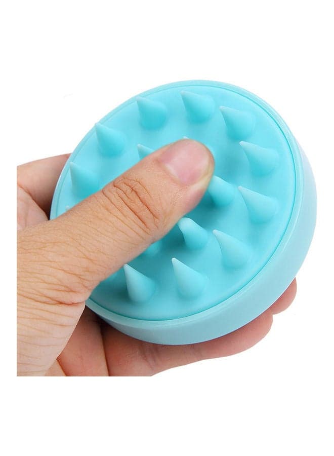 Soft Silicone Head Massager Comb Black Hair Brushes (٤)