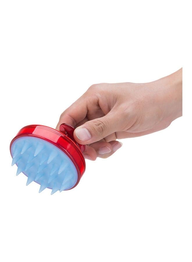 Silicone Teeth Hair Scalp Soft Massage Brush Multicolour (٣)