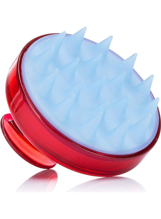 Silicone Teeth Hair Scalp Soft Massage Brush Multicolour (٦)