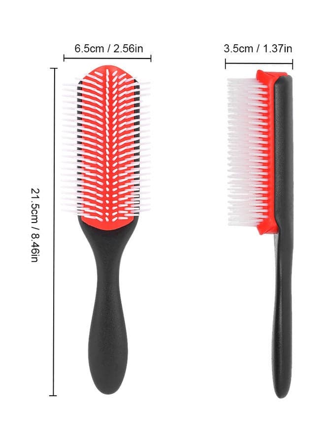 Anti-Static Scalp Massage Hair Brush Multicolour Hair Combs (٣)