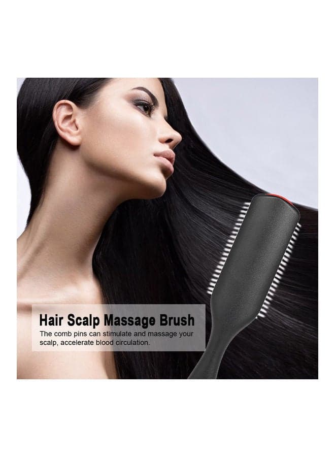 Anti-Static Scalp Massage Hair Brush Multicolour Hair Combs (٥)