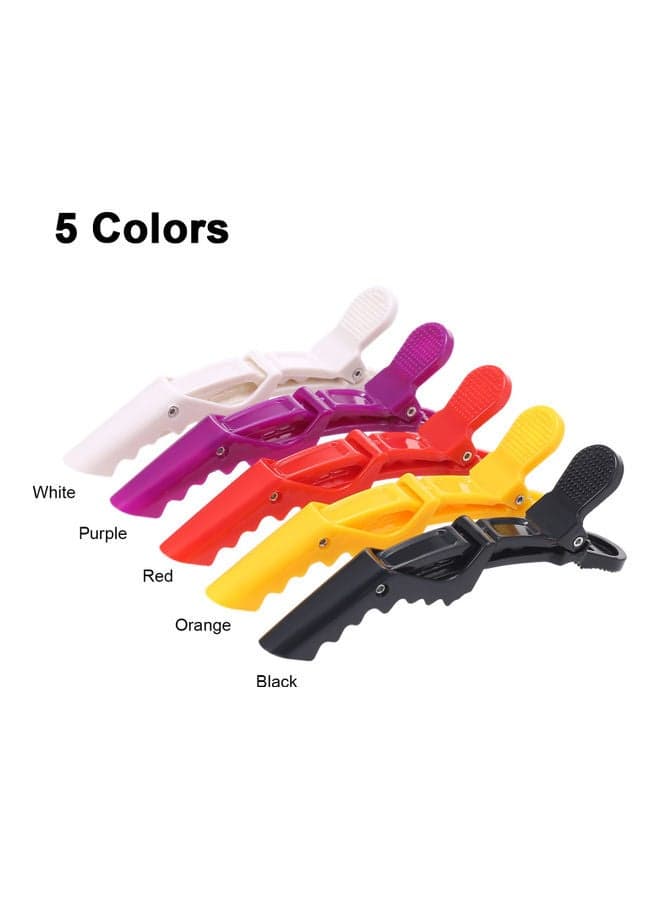 6-Piece Alligator Hair Clips Red 11.3 x 4cm (٤)