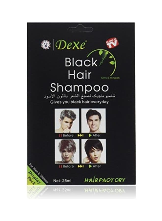 Hair Shampoo Black 25ml Gloss & Shine