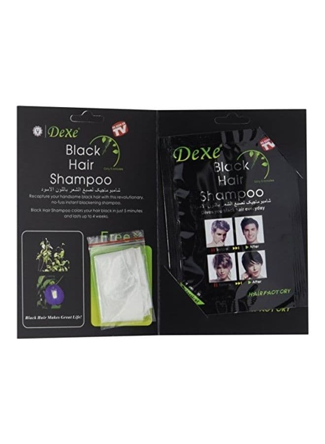Hair Shampoo Black 25ml Gloss & Shine (٣)
