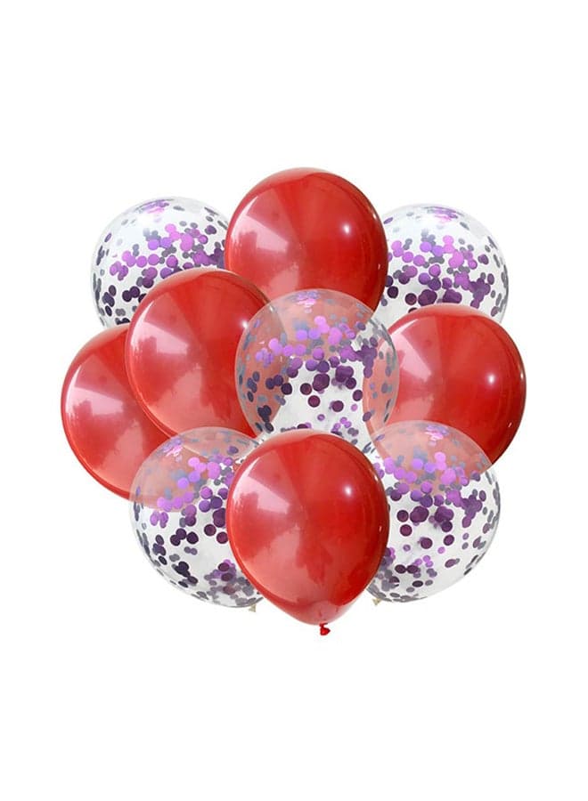 10-Piece Birthday Party Decoration Balloons