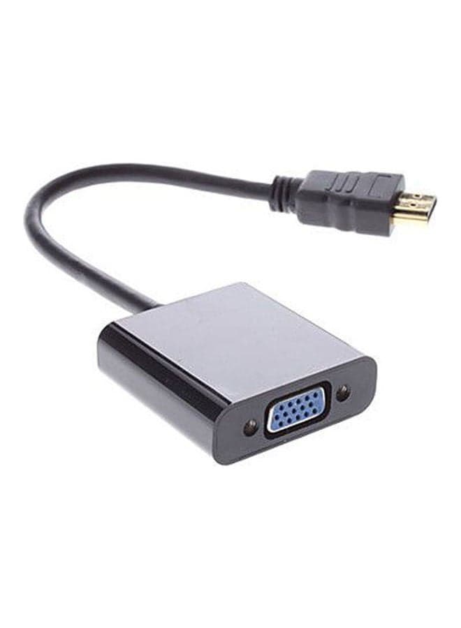 Converter Hdmi To Vga 0.30Cm Black Video Converters