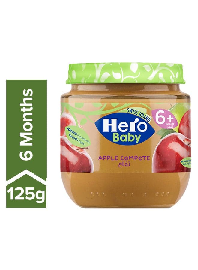 Apple Compote Jar 125grams Baby Fruits & Vegetables