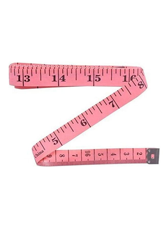 Dual Sided Body Measuring Ruler Pink Rulers & Tape Measures