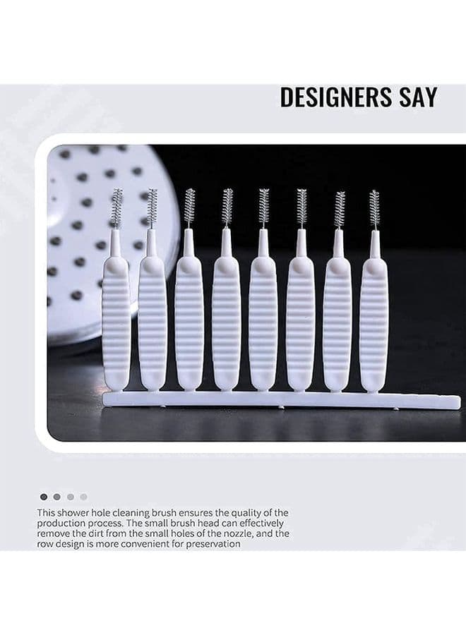 10-Piece Shower Dredge Brushes White Kitchen Utensils & Gadgets (6)