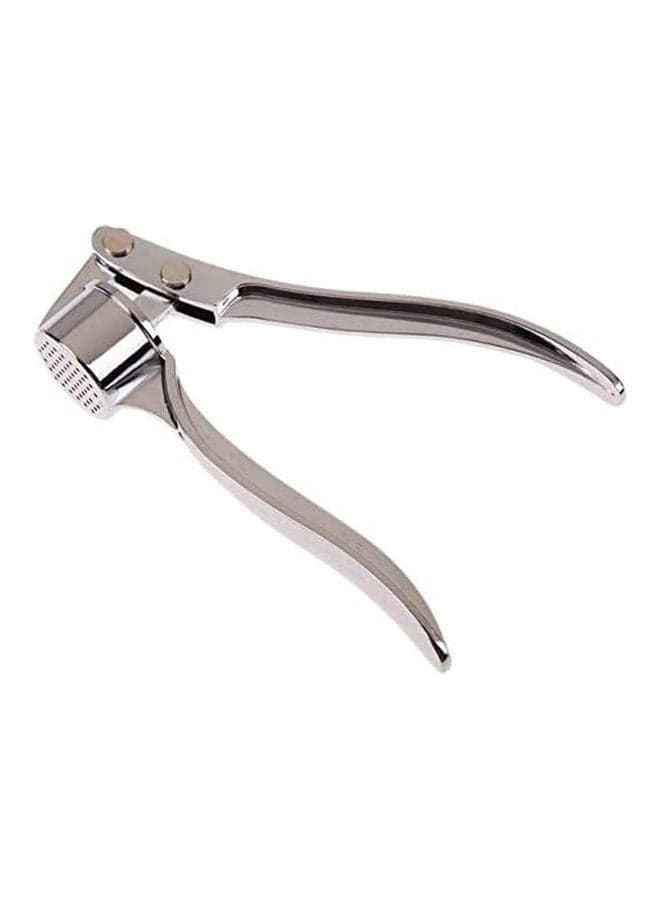 Stainless  Garlic Press Kitchen Accessories Gadegts Cooking Vegetable Tools Garlic Peeler Crusher Descascador Silver 22  x  7.9  x  3.7cm