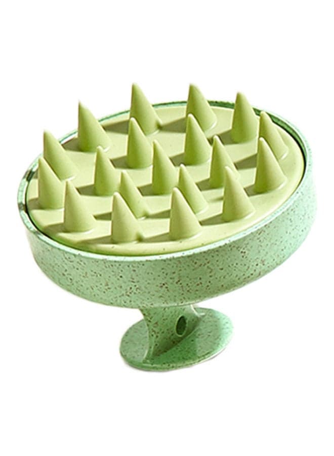 Silicone Hair Washing Comb Manual Shampoo Comb Scalp Massager Hair Cleaner Hair Care Massage Comb Green 7.8 x 6.5 x 6.5cm Styling Accessories