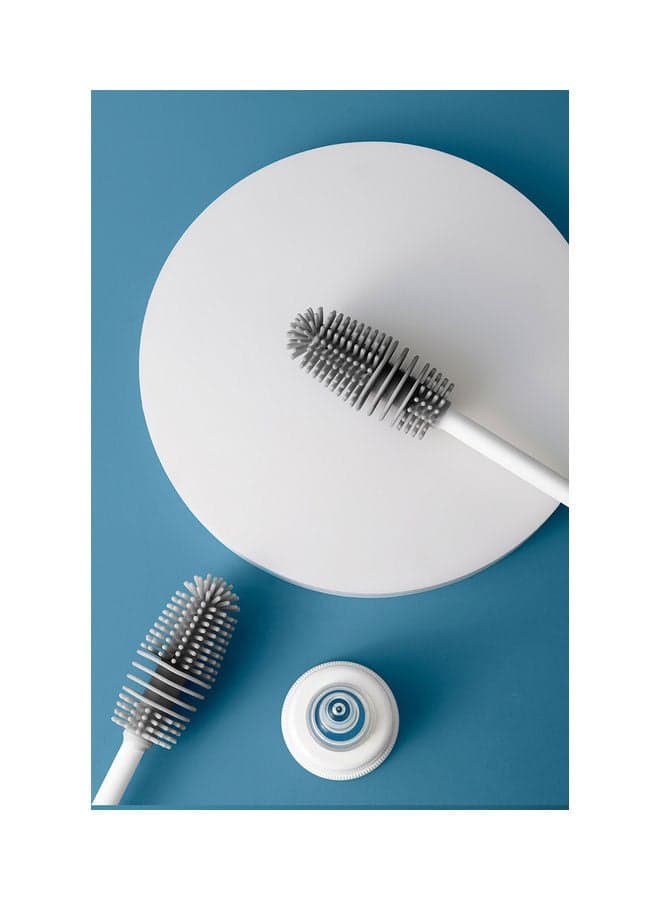 Baby Long Handle Silicone Bottle Brush Cleaning Brushes (3)