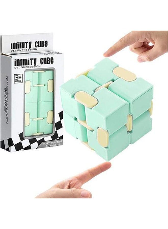 Fidget Toy Stress And Anxiety Relief Finger  Green 90ginch