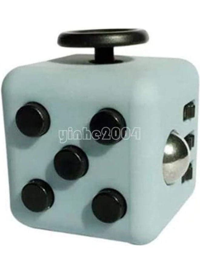 Fidget Cube Anxiety Stress Relief Focus 6 Side Dice For Adults and Child Brain Teasers