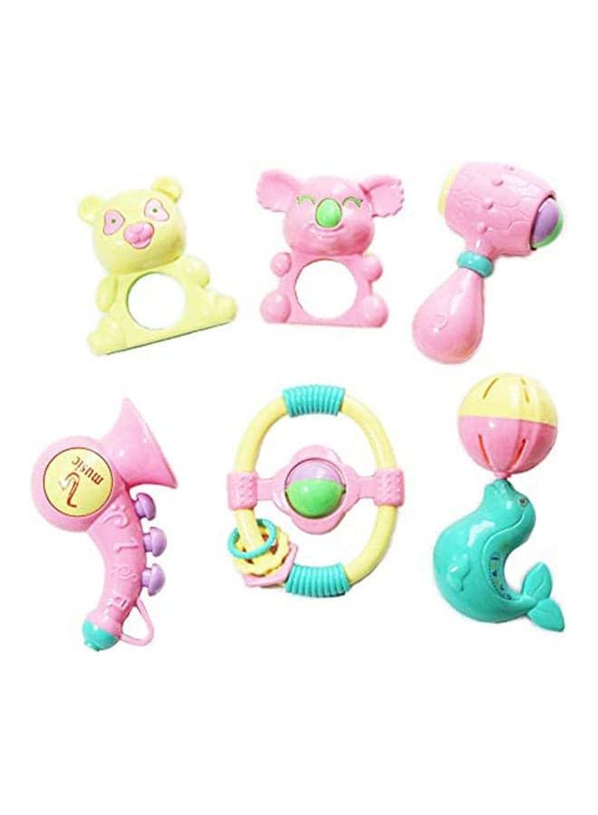 6-Piece Baby Rattles Set