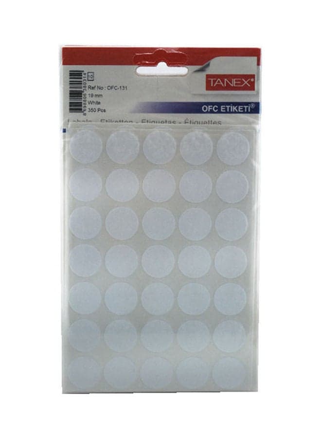 Tanex Handwriting Label 10 Sheets OFC-131 White Education & Crafts