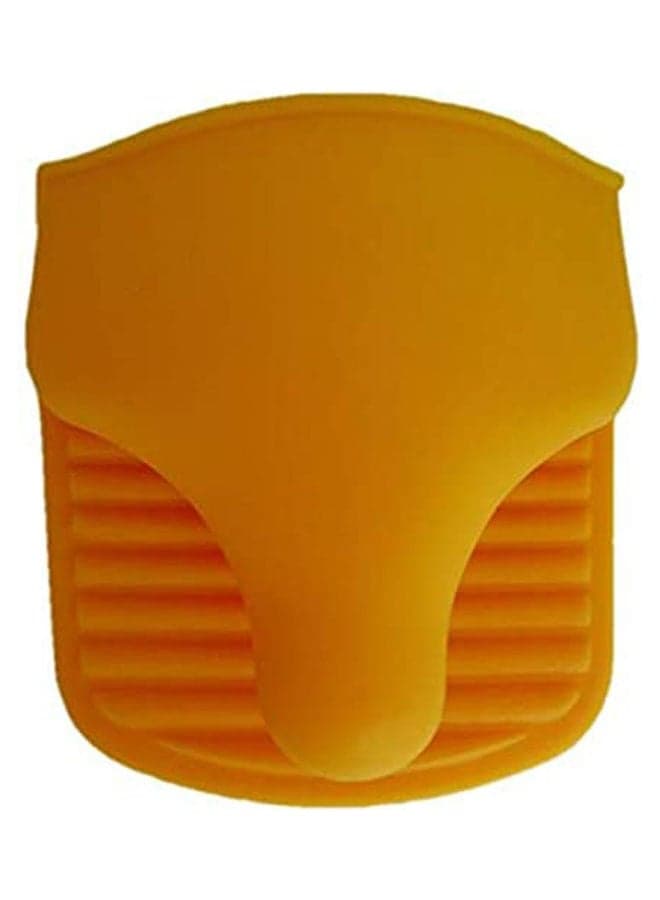 Holder For Hot Pots From The Silicone Insulation From Heat Orange Kitchen Accessories