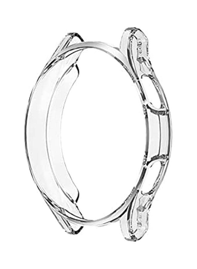 Anti-Drop Electroplat Screen Protector Case Cover for 46mm Samsung Galaxy Watch 4/4 Classic Clear