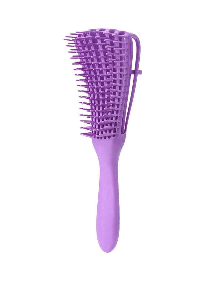 Octopus Hair Brush Comb Purple 24.5cm