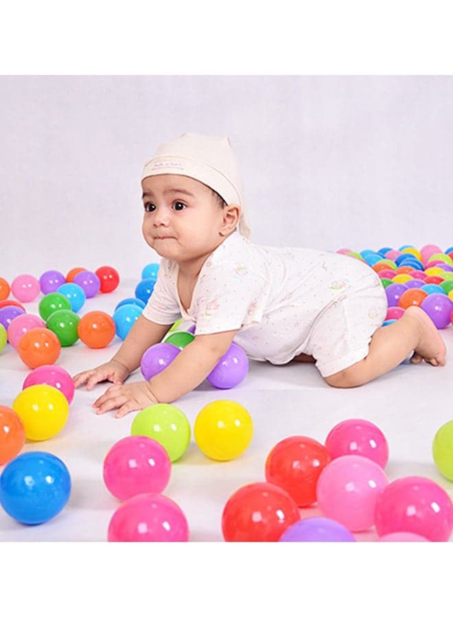 50-Piece Colorful Soft Plastic Ocean Fun Ball Tent Swim Pit Toy Game Set 7x7x7cm Play Sets & Playground Equipment (5)