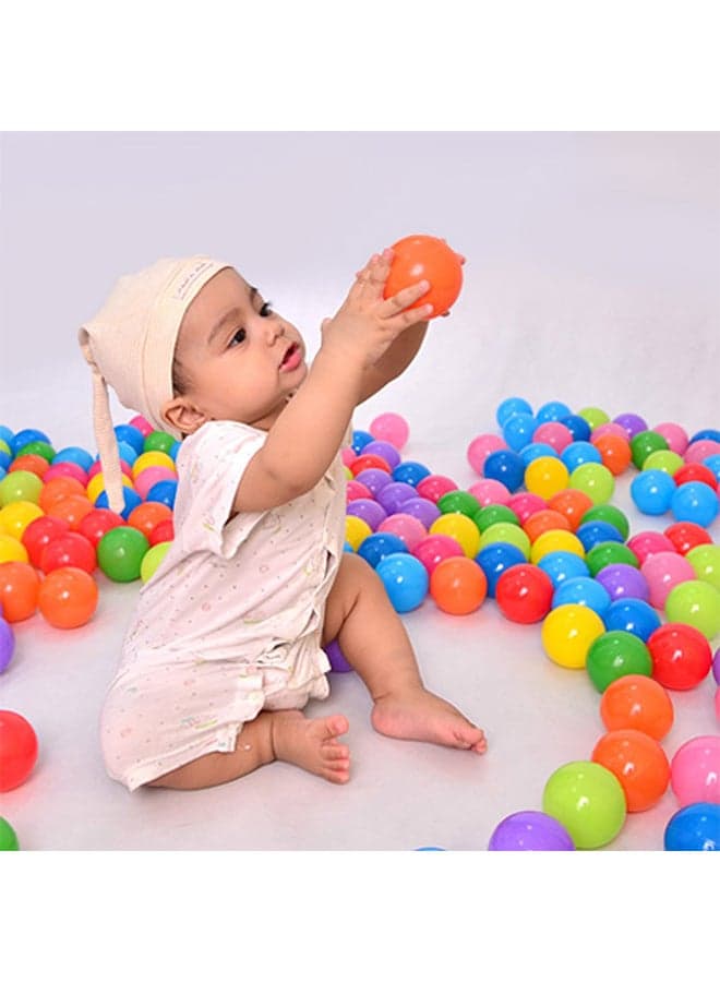 50-Piece Colorful Soft Plastic Ocean Fun Ball Tent Swim Pit Toy Game Set 7x7x7cm Play Sets & Playground Equipment (7)