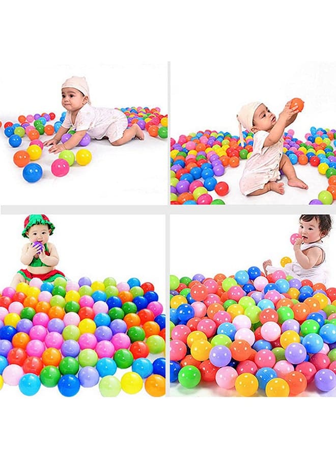 50-Piece Colorful Soft Plastic Ocean Fun Ball Tent Swim Pit Toy Game Set 7x7x7cm Play Sets & Playground Equipment (3)