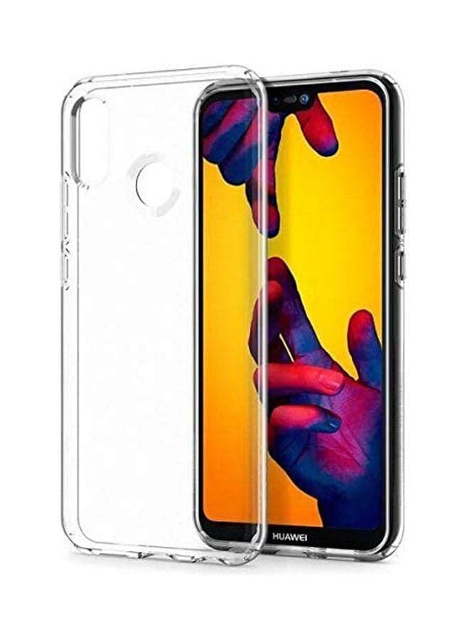 Silicone Cover Case For Huawei P20 Lite Nova 3E Clear