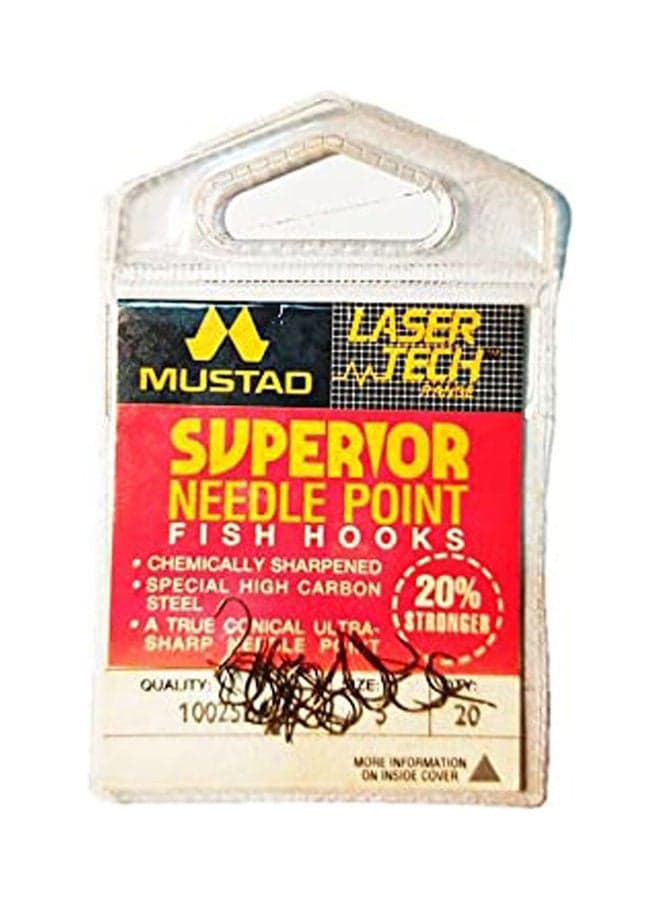 Fishing Hooks Card 20 Pieces 10cm Fishing Accessories