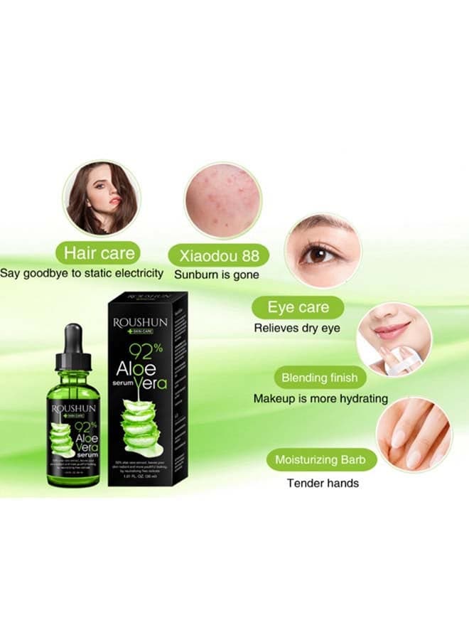 92% Aloe Vera Serum 30ml Skin Care Masks (٣)