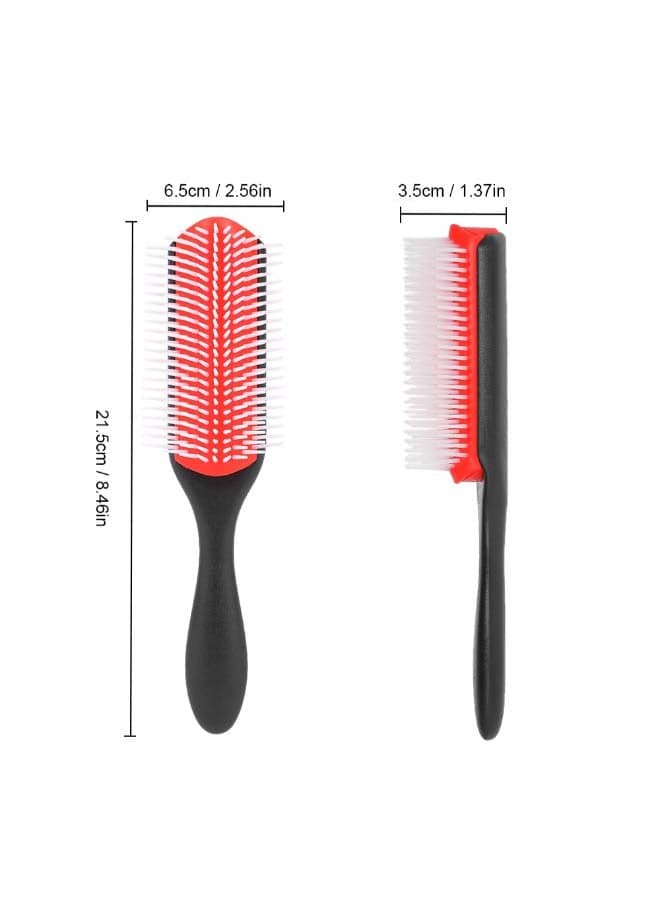 Anti-Static Hair Brush Comb Multicolour 4.00cm (٤)