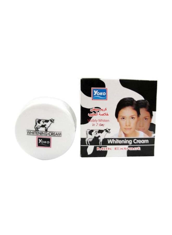 Whitening Cream With Milk 4grams Face Moisturizers