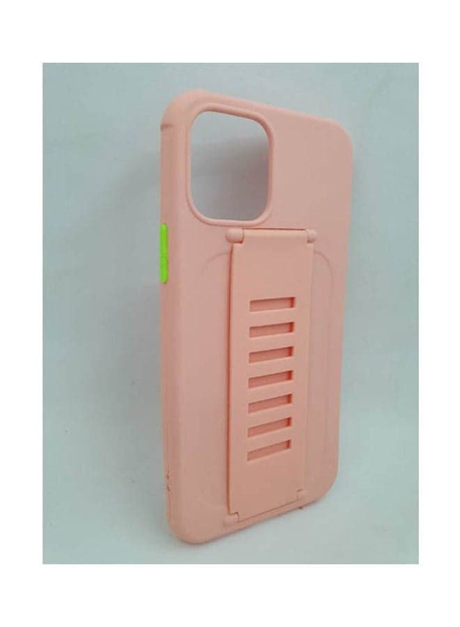 Iphone 1212 Pro Liquid  Tpu Case Full Protection  Hand Strap Back Pink Cases & Covers